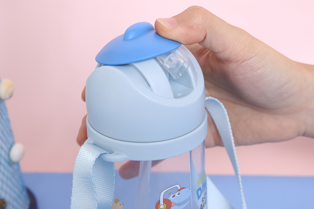 Bình đựng nước nhựa Tritan 470 ml Delites XL-2004-B Màu Xanh Dương
