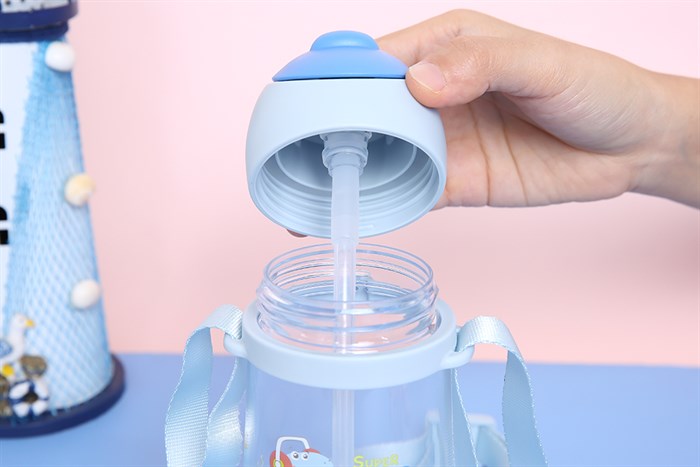 Bình đựng nước nhựa Tritan 470 ml Delites XL-2004-B Màu Xanh Dương