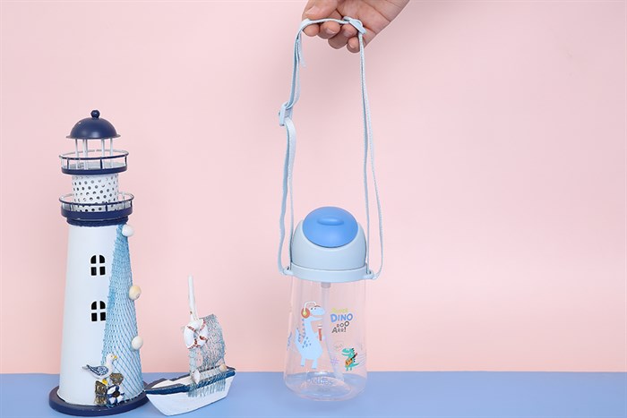 Bình đựng nước nhựa Tritan 470 ml Delites XL-2004-B Màu Xanh Dương