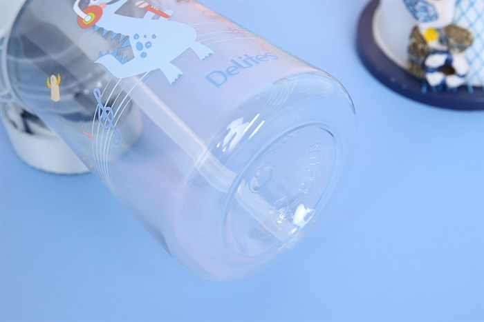 Bình đựng nước nhựa Tritan 470 ml Delites XL-2004-B Màu Xanh Dương