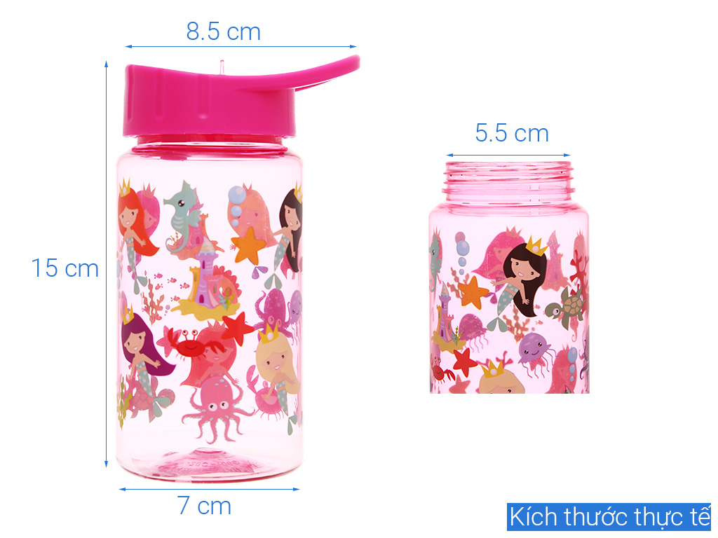 Bình nước uống thể thao trẻ em La Fonte 000808 430 ml 8