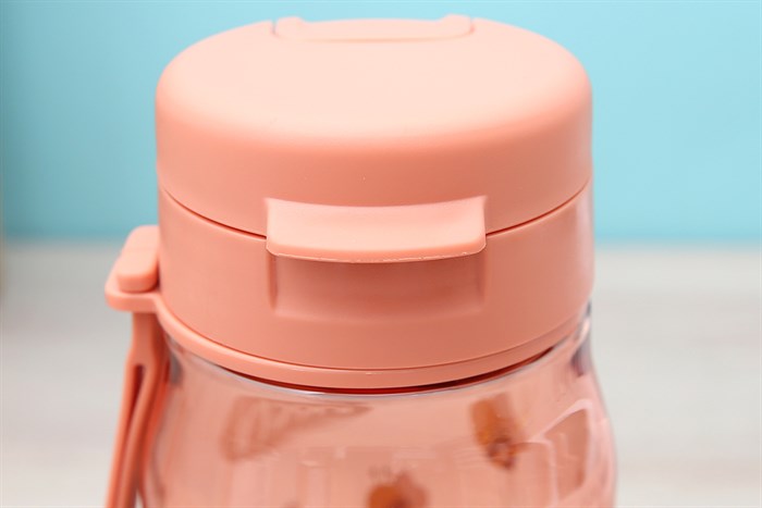 Bình đựng nước nhựa 350 ml Inochi Kita Fami Màu Cam