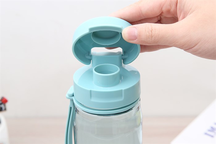 Bình đựng nước nhựa 700 ml Inochi Kita Fami Màu Xanh ngọc