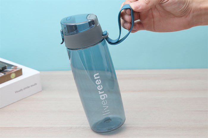 Bình đựng nước nhựa 500 ml Inochi Kita Active Màu Xanh