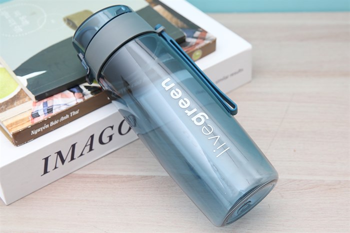 Bình đựng nước nhựa 500 ml Inochi Kita Active Màu Xanh