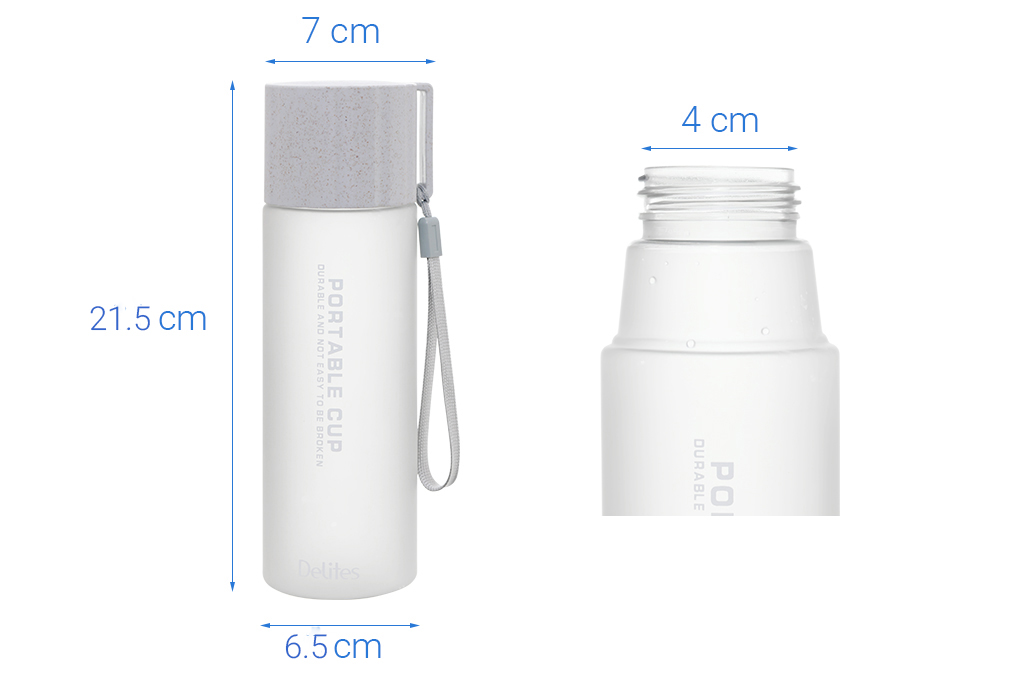 Bình đựng nước nhựa 550 ml Delites TH08771 - 9