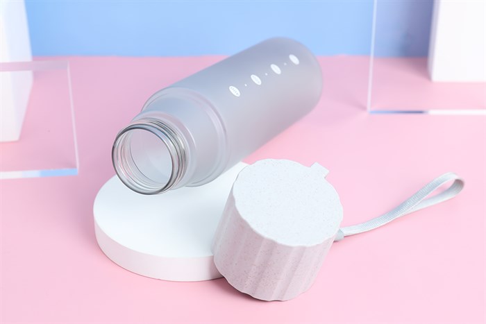 Bình đựng nước nhựa 550 ml Delites TH08771 Màu Xám