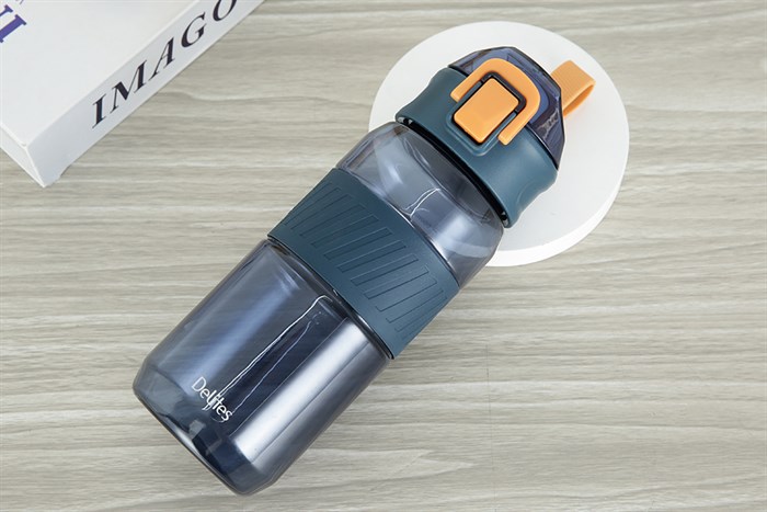 Bình đựng nước nhựa 650 ml Delites WP-22810 Màu Xanh