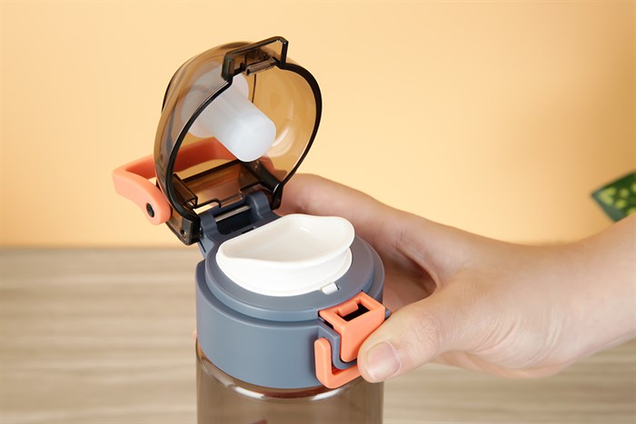 Bình đựng nước nhựa Tritan 620 ml Delites DS-537 Màu Xanh