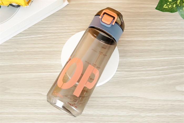 Bình đựng nước nhựa Tritan 620 ml Delites DS-537 Màu Xanh