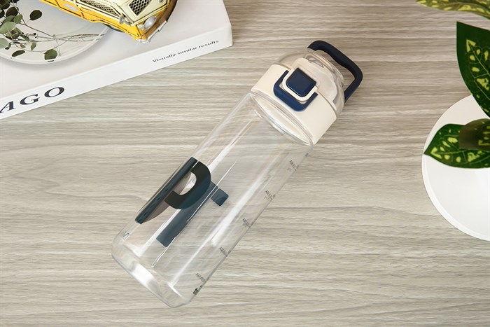 Bình đựng nước nhựa Tritan 620 ml Delites DS-537 Màu Trắng