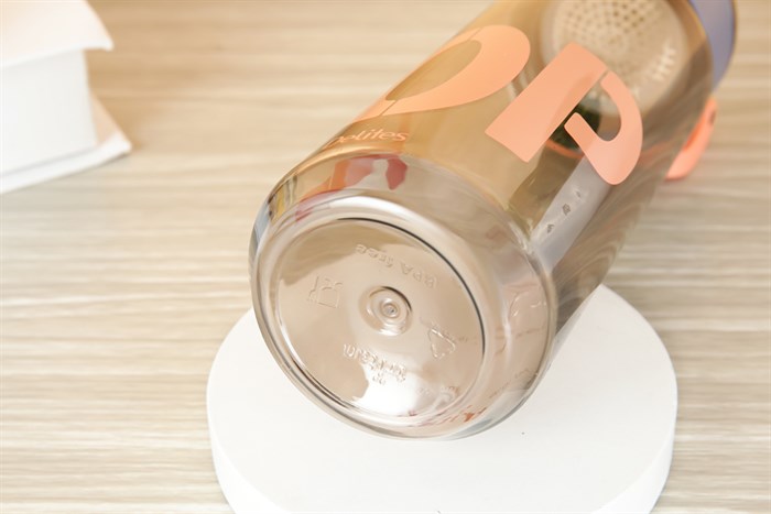 Bình đựng nước nhựa Tritan 620 ml Delites DS-537 Màu Xanh