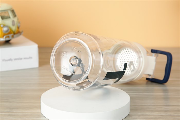 Bình đựng nước nhựa Tritan 620 ml Delites DS-537 Màu Trắng