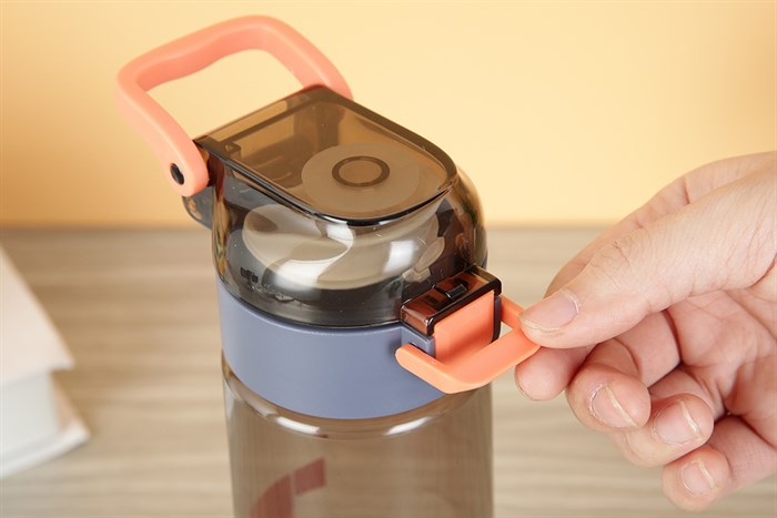 Bình đựng nước nhựa Tritan 620 ml Delites DS-537 Màu Xanh