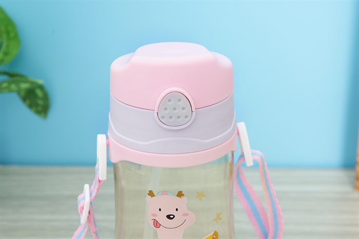 Bình đựng nước nhựa 500 ml Delites WP-22814 Màu Hồng