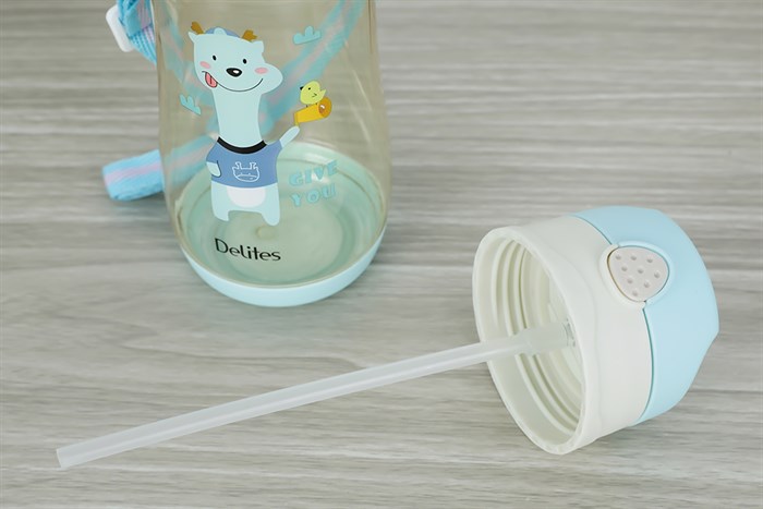 Bình đựng nước nhựa 500 ml Delites WP-22814 Màu Xanh Dương