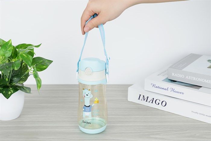 Bình đựng nước nhựa 500 ml Delites WP-22814 Màu Xanh Dương