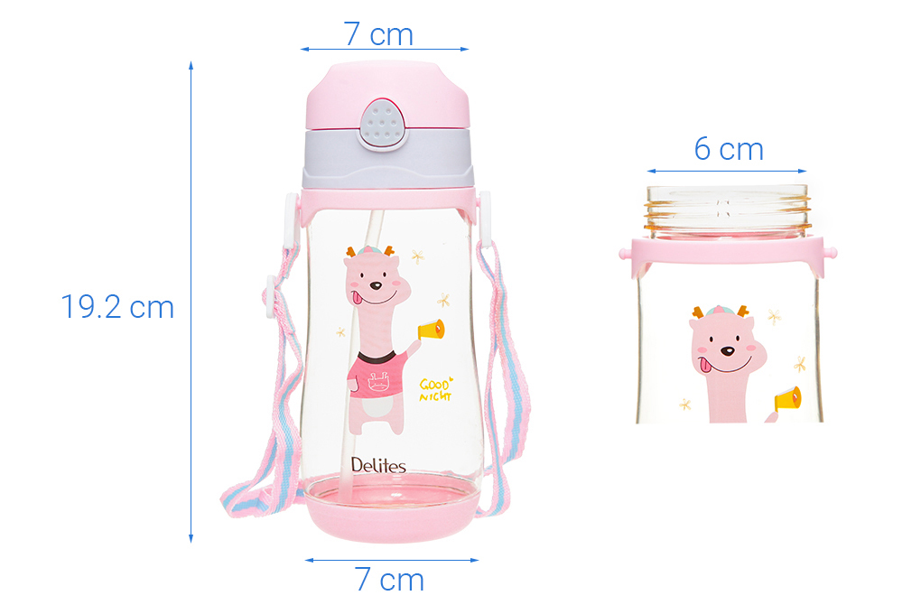 Bình đựng nước nhựa 500 ml Delites WP-22814 - 9