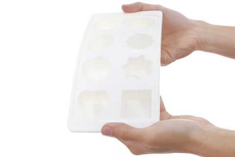 Khay đá nhựa 8 viên Hofoca L62 với chất liệu nhựa cao cấp, bền đẹp