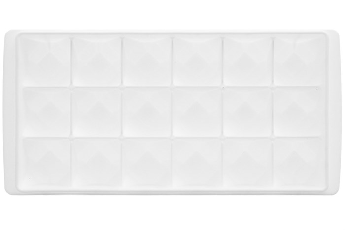 Khay đá nhựa 18 viên DMX KD003 Màu Trắng