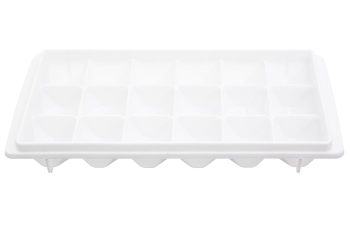 Khay đá nhựa 18 viên DMX KD003 Màu Trắng