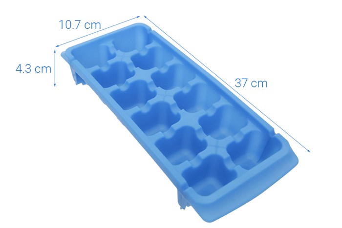 Khay đá nhựa 12 viên Tashuan Ts-3575