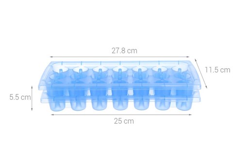 Kích thước Khuôn đá nhựa 21 viên Tashuan