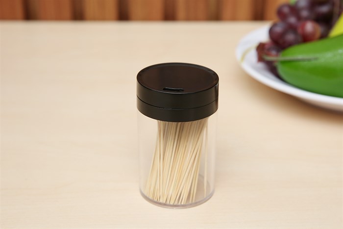 Hũ tăm nhựa BHX SC-QQ1243 Màu Đen