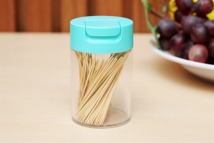 Hũ tăm nhựa BHX SC-YQ1252 Màu Xanh Dương