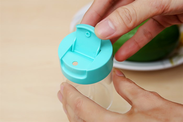 Hũ tăm nhựa BHX SC-YQ1252 Màu Xanh Dương