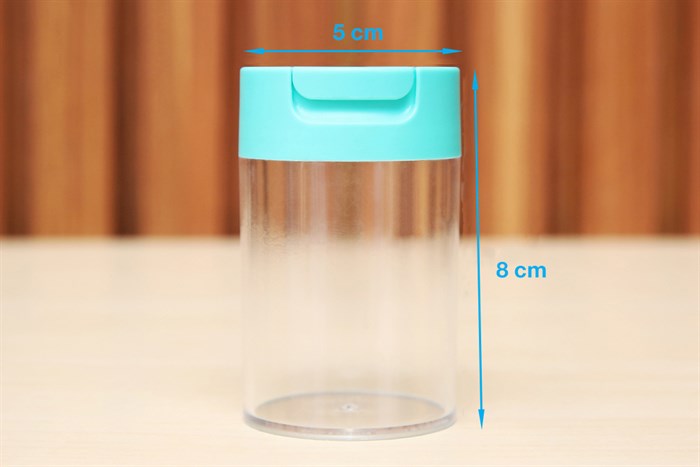 Hũ tăm nhựa BHX SC-YQ1252 Màu Xanh Dương