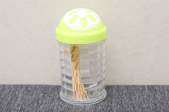 Hũ tăm nhựa Tự Lập TL301 Màu Xanh lá