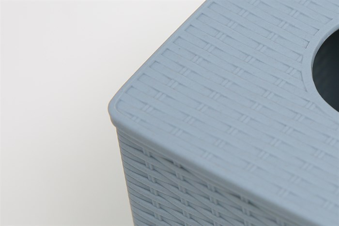 Hộp đựng giấy nhựa 13 x 13 x 13 cm BHX TN-901181 Màu Xanh Dương