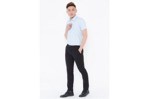 Quần tây 0LY màu trơn cao cấp 425 - 588-A1ĐEN