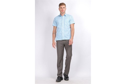 Quần tây nam màu xám đậm John Henry DP17SS007HI