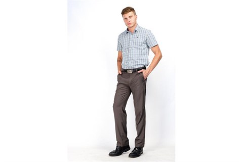 Quần tây nam màu xám đậm John Henry DP17SS008HI