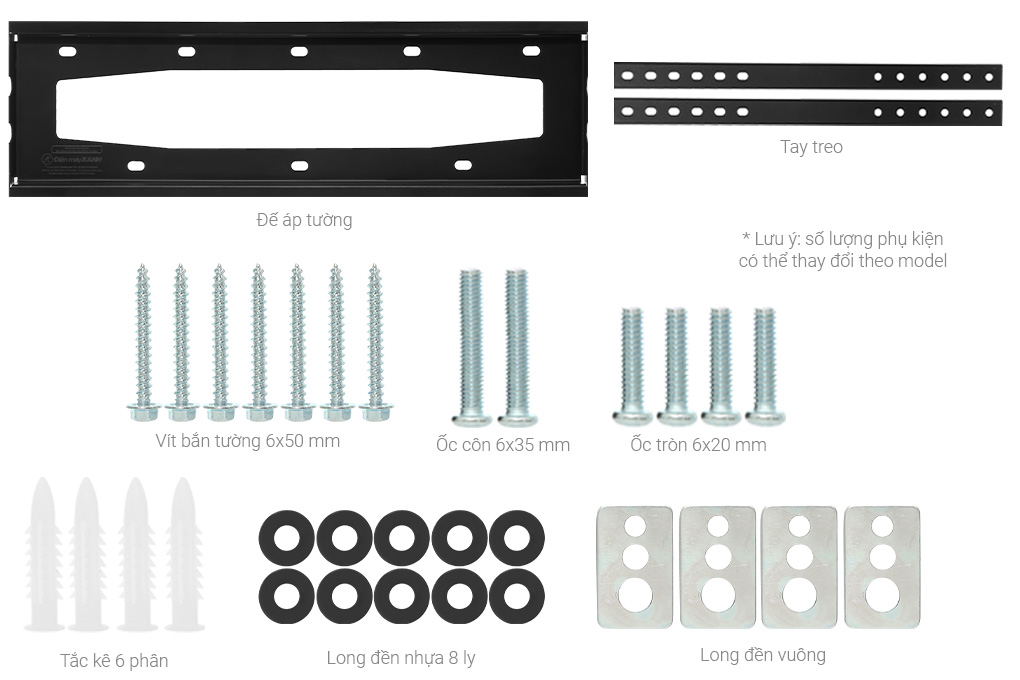 Khung treo Tivi 44-65 inch Điện máy XANH DMX65T - 6