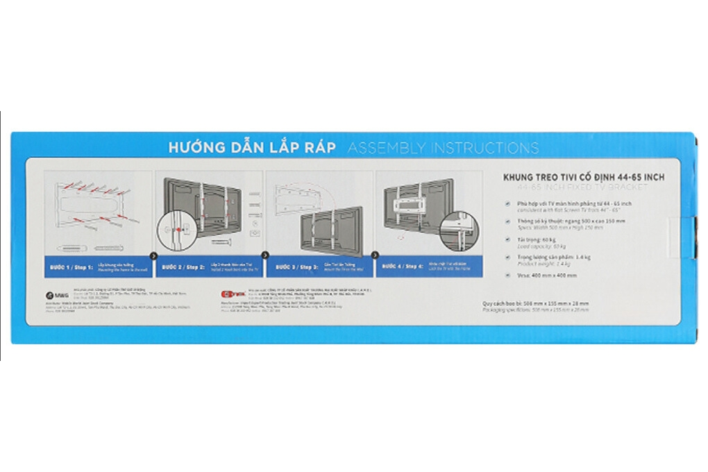 Khung treo Tivi 44-65 inch Điện máy XANH DMX65T - 8