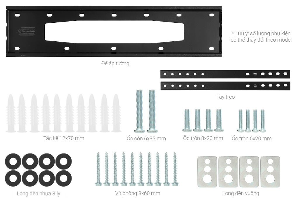 Khung treo Tivi 66-85 inch Điện máy XANH DMX85T - 6