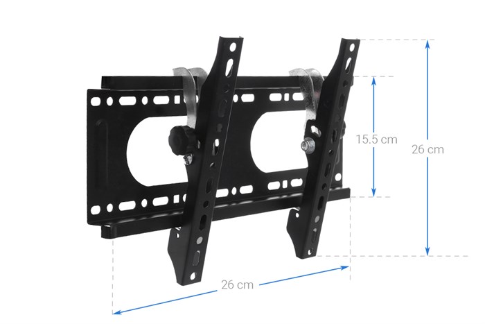 Khung treo Tivi 19-40 inch Nghiêng Camel CMN40 Màu Đen