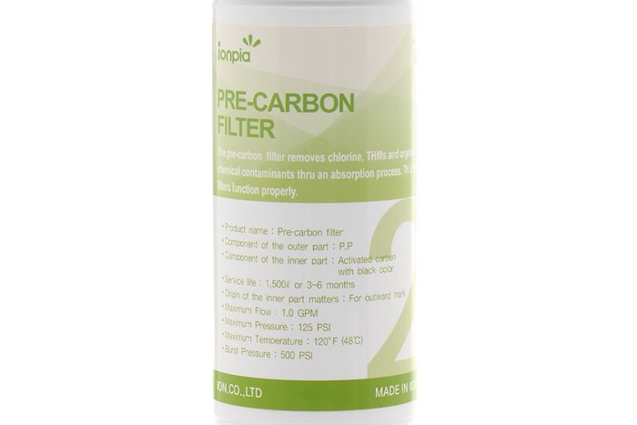 Lõi lọc thô IONPIA số 2 ION-C1 than hoạt tính Màu Trắng