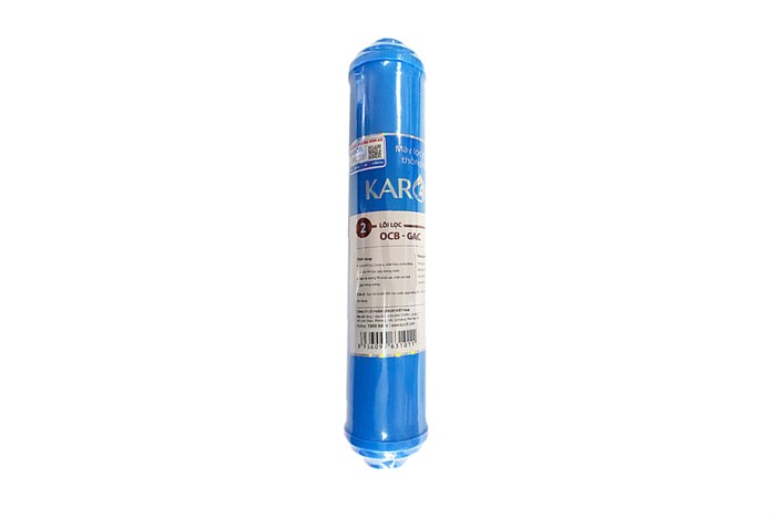 Lõi lọc thô Karofi số 2 OCB - GAC T33 K xanh D