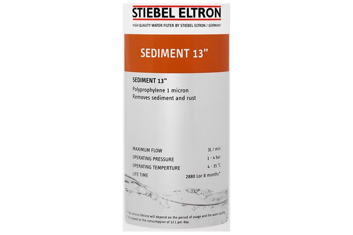 Lõi lọc thô Stiebel Eltron số 1 SEDIMENT 13 inch Màu Trắng