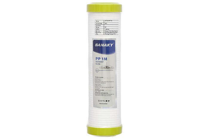 Lõi lọc thô Sanaky số 3 PP 1 micron