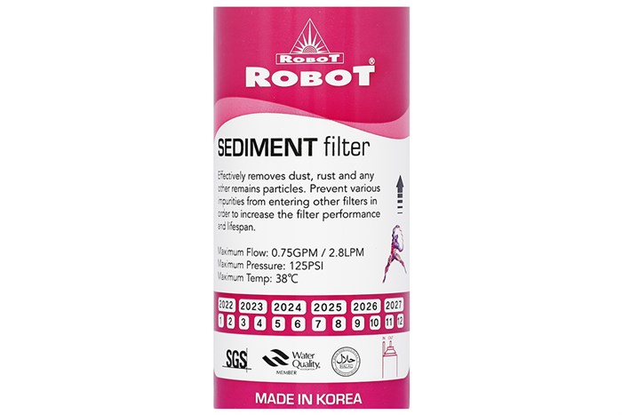 Lõi lọc thô Robot Sediment - KR Màu Trắng