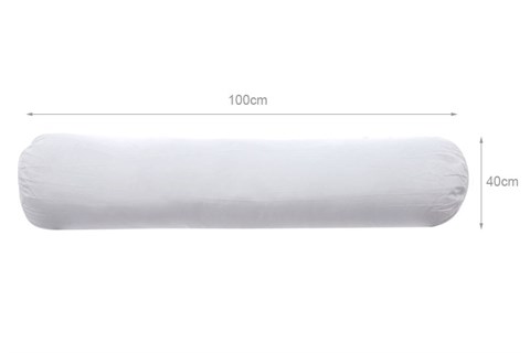Ruột ôm ball Cuscino 40 x 100 - trắng