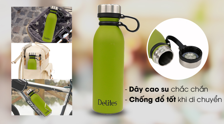 Bình giữ nhiệt inox 500 ml Delites BKS-121-060