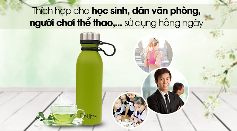 Bình giữ nhiệt inox 500 ml Delites BKS-121-060