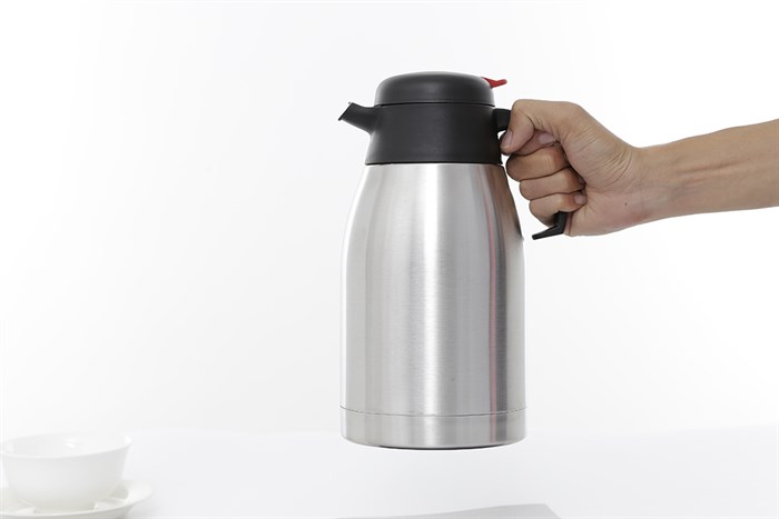 Bình giữ nhiệt inox 2 lít Delites QE-2000 Màu Inox