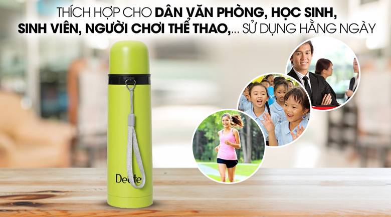 Bình giữ nhiệt inox 500 ml Delites BKB-011-050